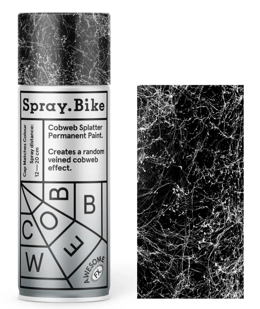 Spray.bike Cobweb Splatter Effect